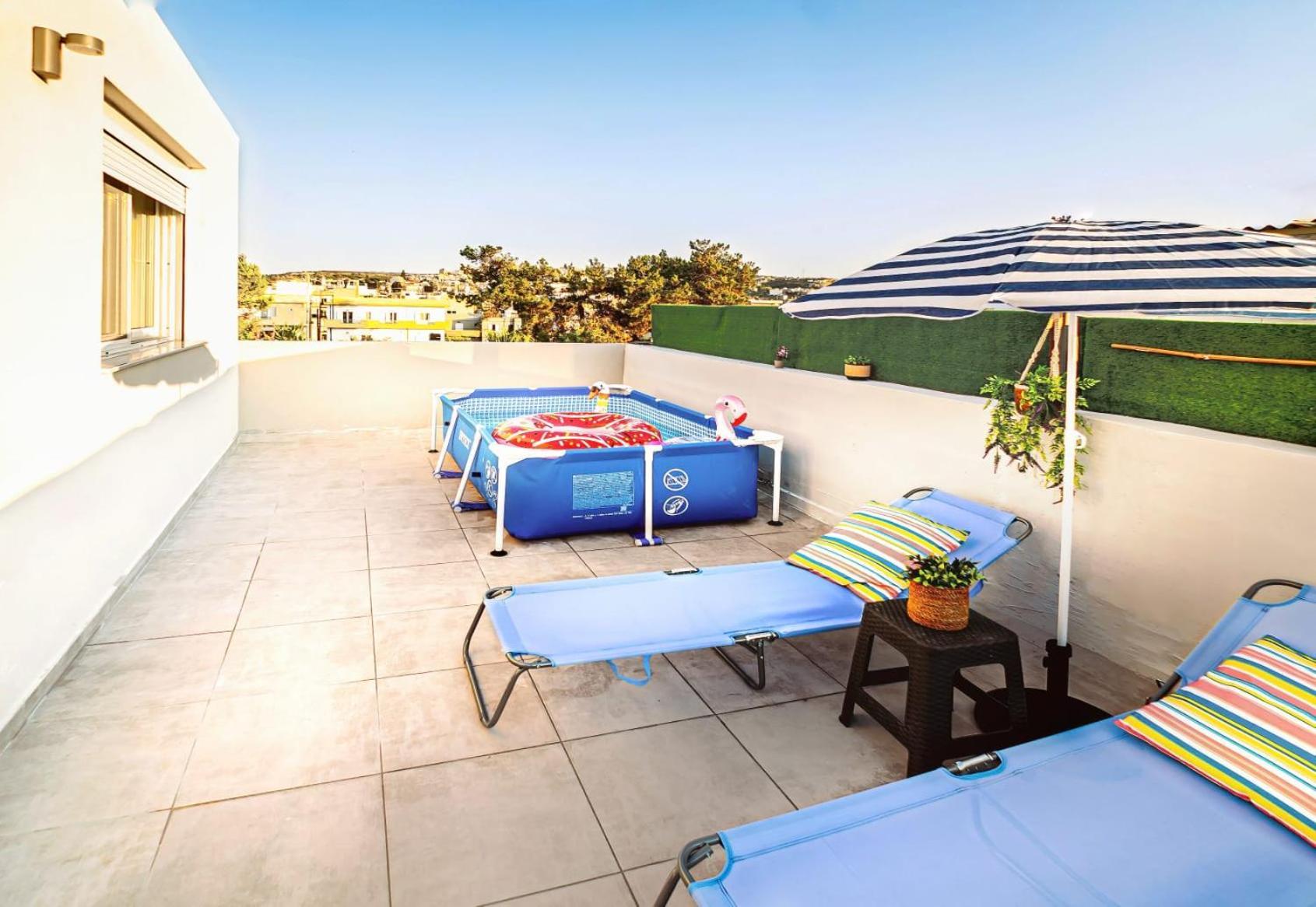 Holiday House Heraklion & Roof Garden Heraklion (Crete) Exterior foto